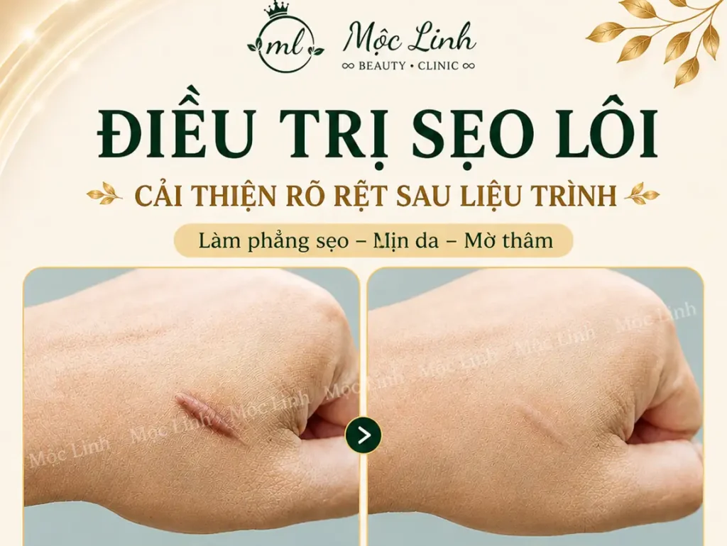 Điều trị các loại sẹo uy tín Hải Phòng