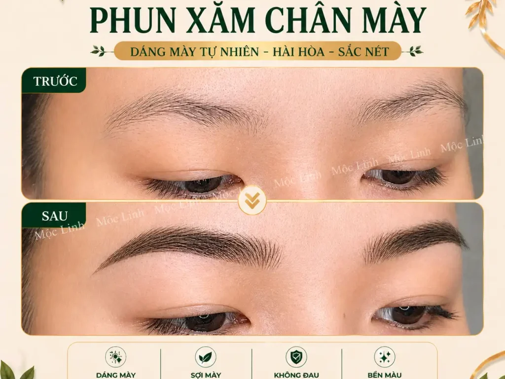 Phun xăm lông mày – phun môi phong thủy Nam Nữ Hải Phòng