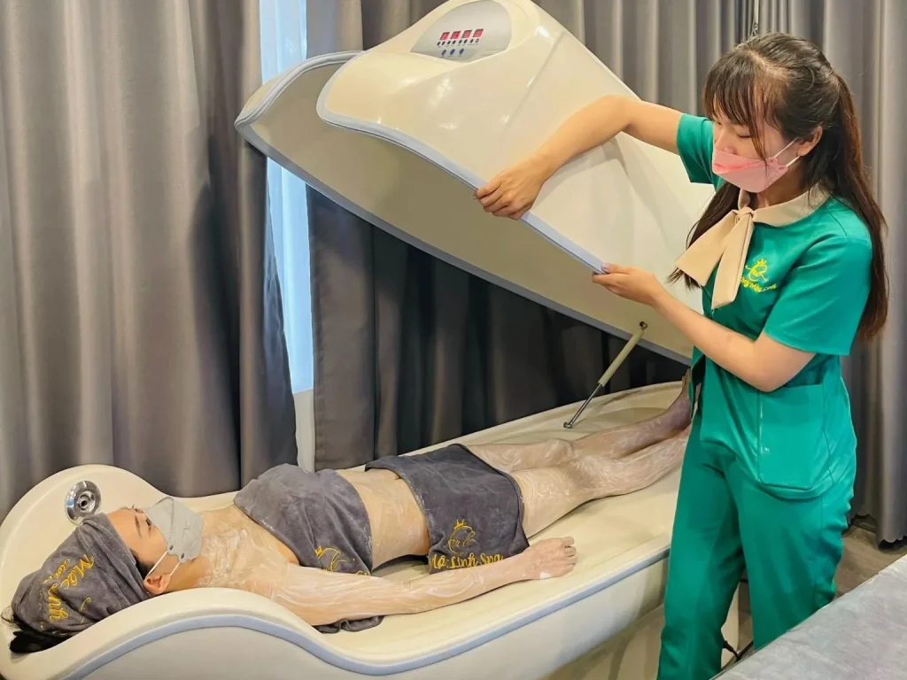 Tắm trắng phi thuyền Hải Phòng
