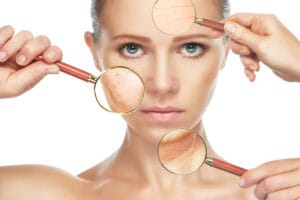 Dấu hiệu của việc lão hóa da 