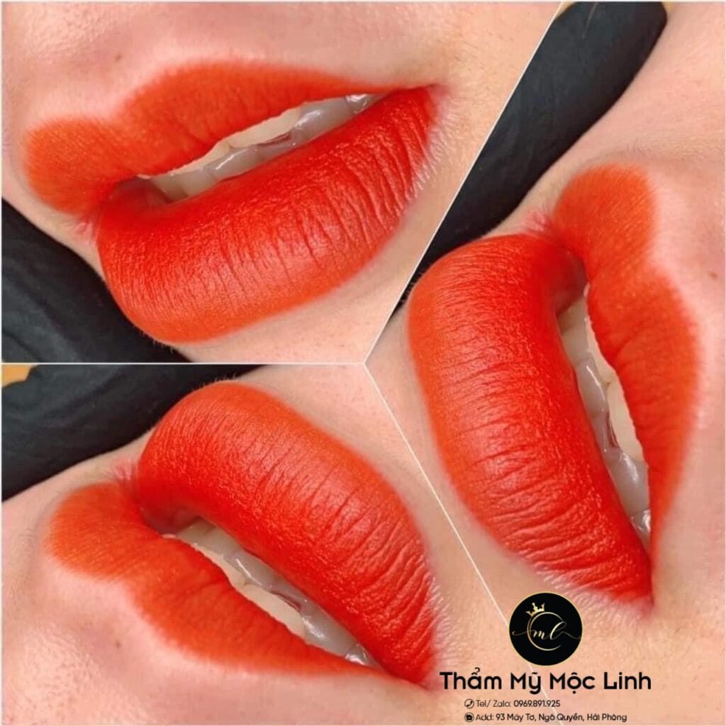 Đào tạo phun xăm thẩm mỹ cơ bản – nâng cao Thẩm Mỹ Viện Mộc Linh