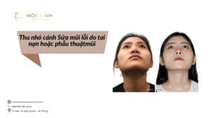 Sửa mũi lỗi do tai nạn hoặc phẫu thuật