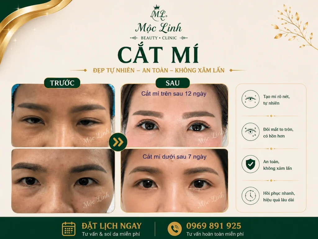Cắt Mí Mắt Thẩm Mỹ Hải Phòng