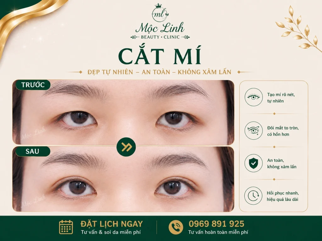 Cắt Mí Mắt Thẩm Mỹ Hải Phòng