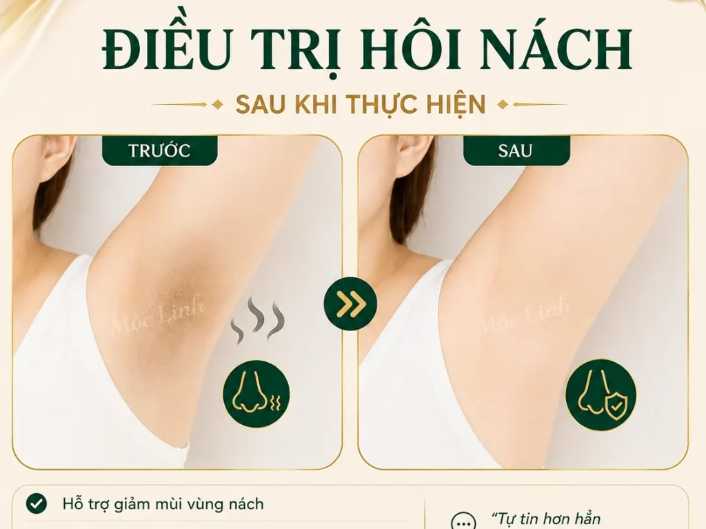 Trị hôi nách Hải Phòng