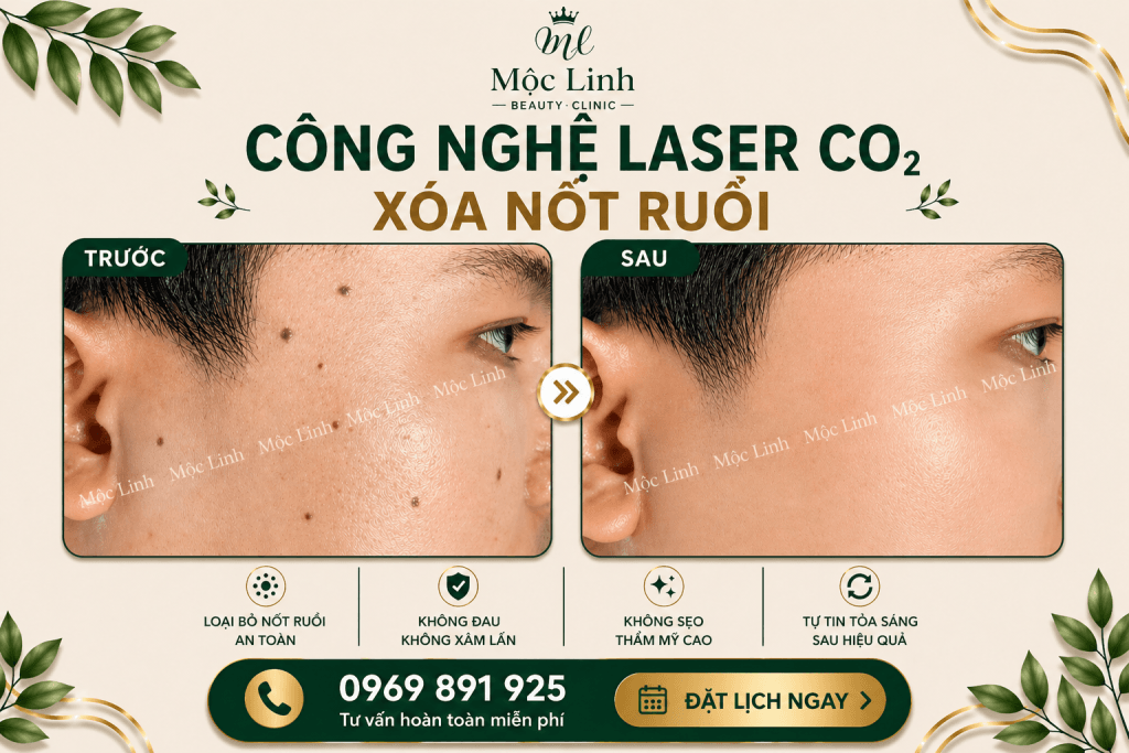 Xoá nốt ruồi an toàn Hải Phòng