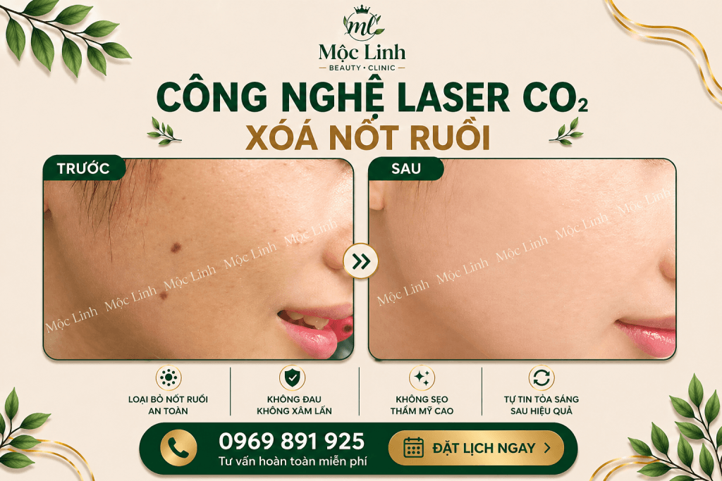 Xoá nốt ruồi an toàn Hải Phòng