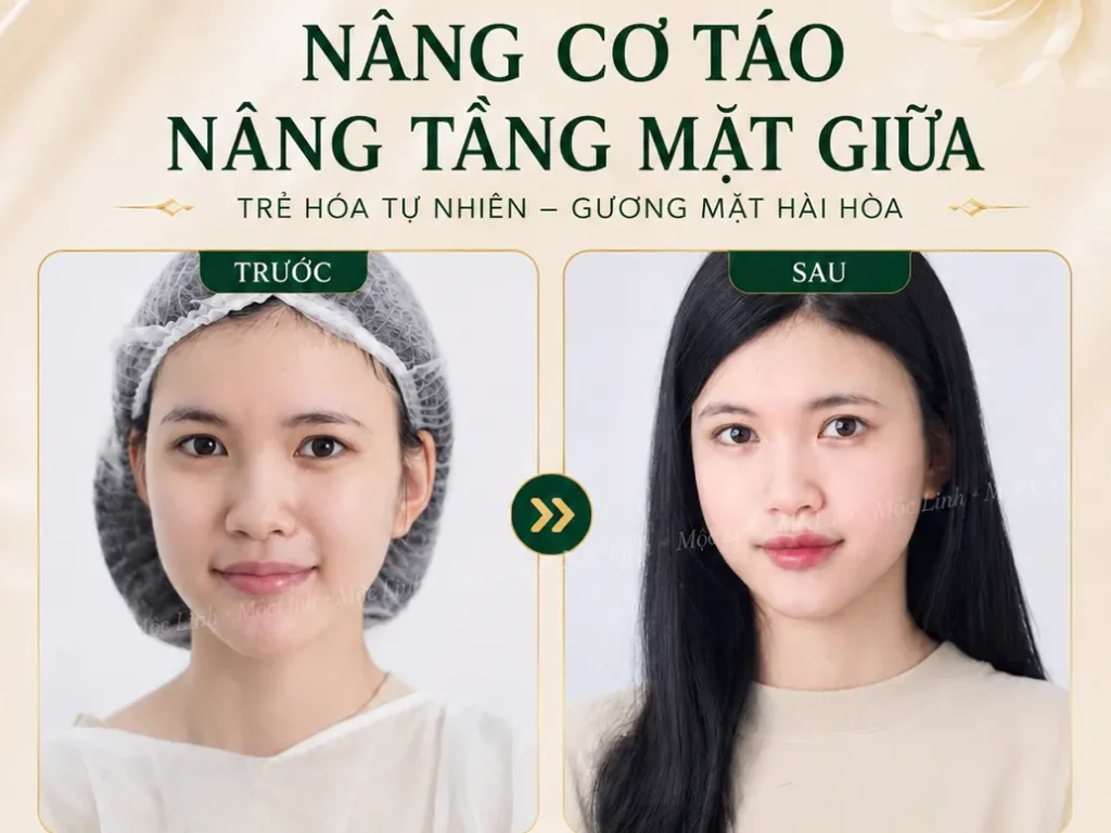 Nâng cơ táo (Căng chỉ) uy tín tại Hải Phòng