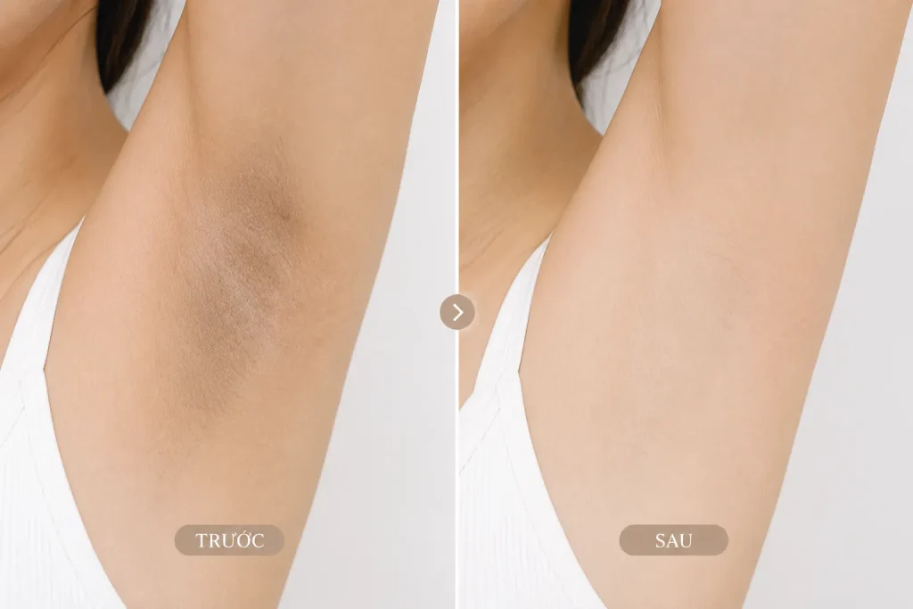 Trị thâm nách – bẹn Hải Phòng