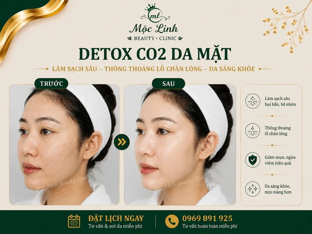 Detox CO2 Hải Phòng – Khi Làn Da Cần Được Làm Sạch Và Chăm Sóc Chuyên Sâu