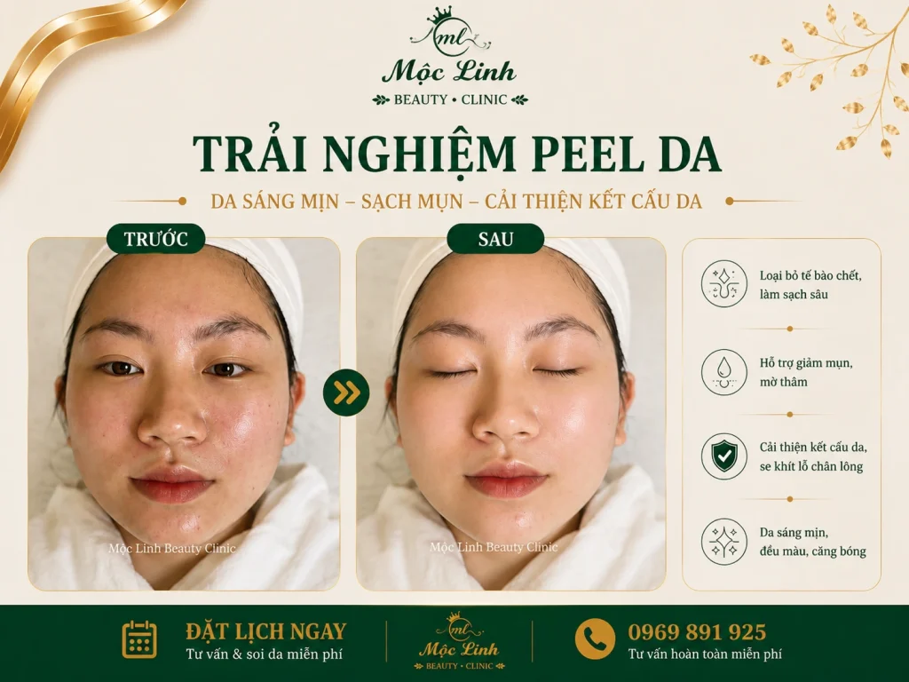 Peel Da Hải Phòng – Làn Da Cần Được Làm Mới Và Chăm Sóc Chuyên Sâu