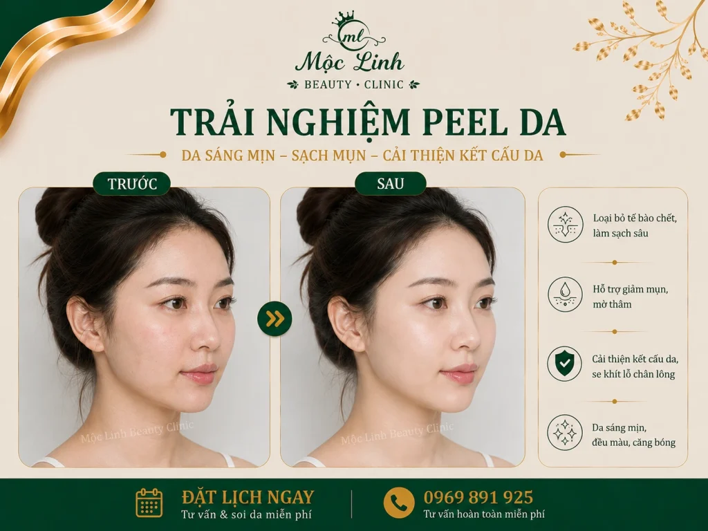 Peel Da Hải Phòng – Làn Da Cần Được Làm Mới Và Chăm Sóc Chuyên Sâu