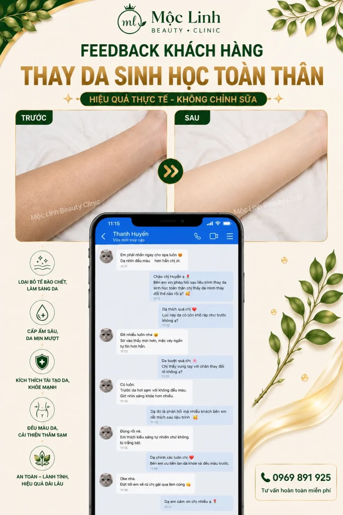 Thay Da Sinh Học Hải Phòng – Khi Làn Da Cần Một Chu Kỳ Tái Tạo Mới